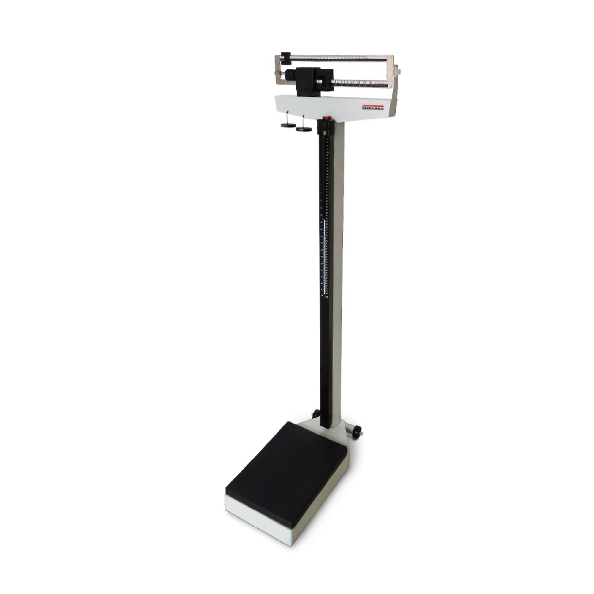 Rice Lake Mechanical Physician Scale - 490-Lb. Capacity, 14in. x 10in. Platform, Non-Slip Mat, Model# RL-MPS-40
